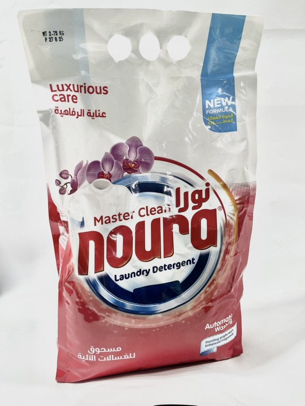 مسحوق غسيل نورا 2.75 كيلو - الاحمر