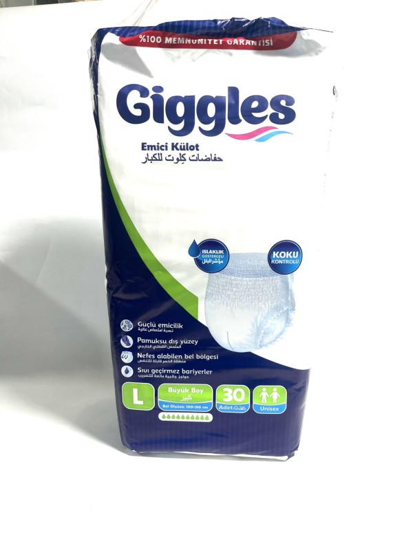 فوط كبار سن قاقلز كبير -30 فوطه