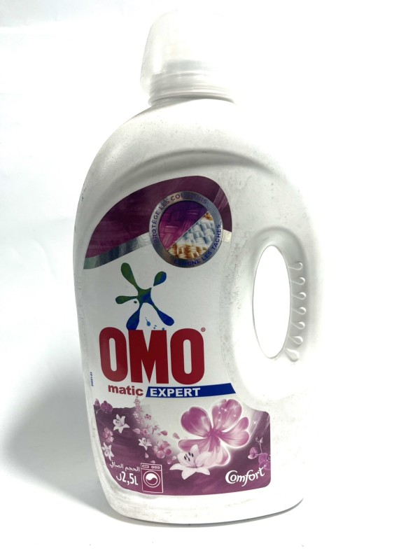 omo سائل غسيل 2.5لتر-الورد