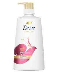 شامبو دوف 680مل- straight & silky