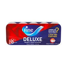 مناديل تواليت فاين (deluxe )10 رول