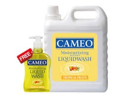 كاميو سائل ايدي فواكه + حبة سائل ايدي 3لتر