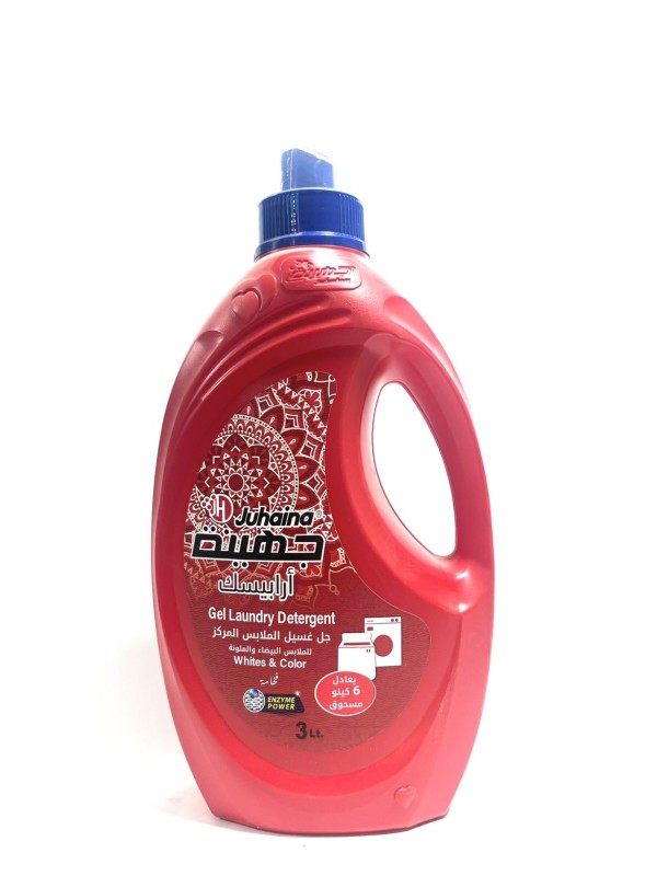 جهينة سائل غسيل 3لتر - الاحمر