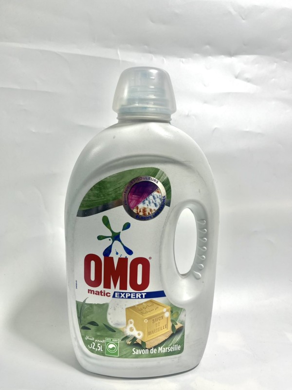 omo سائل غسيل 2.5لتر-صابون مارسيليا