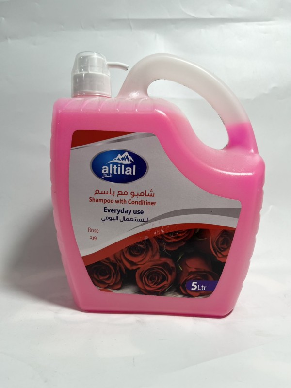 تلال شامبو مع بلسم  بالورد - 5لتر